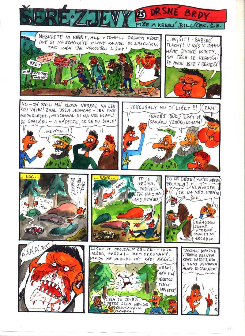 &Scaron;er&eacute; zjevy dus&iacute; husu